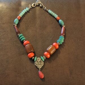 Chico's Multicolor Beaded Necklace